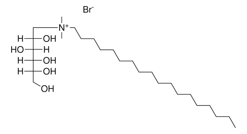 Sigma-Aldrich DIMETHYL-OCTADECYL-(2,3,4,5,6-PENTAHYDROXY-HEXYL)-AMMONIUM, BROMIDE,AldrichCPR