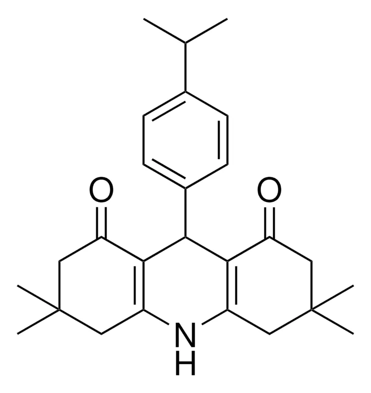 Sigma-Aldrich 9-(4-ISOPROPYLPHENYL)-3,3,6,6-TETRAMETHYL-3,4,6,7,9,10-HEXAHYDRO-1,8(2H,5H)-ACRIDINEDIONE,AldrichCPR