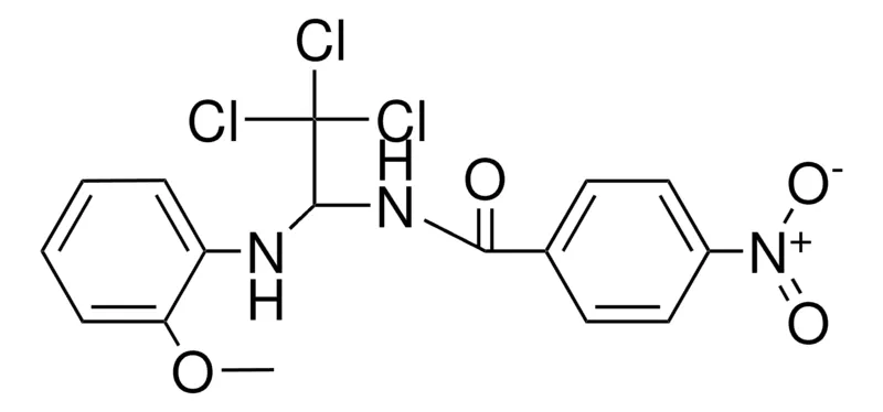 Sigma-Aldrich 4-NITRO-N-(2,2,2-TRICHLORO-1-(2-METHOXY-PHENYLAMINO)-ETHYL)-BENZAMIDE,AldrichCPR