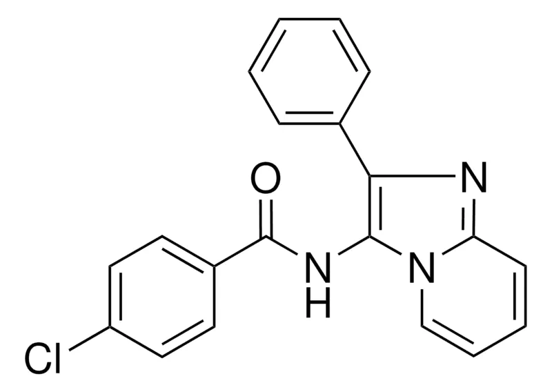 Sigma-Aldrich 4-CHLORO-N-(2-PHENYLIMIDAZO(1,2-A)PYRIDIN-3-YL)BENZAMIDE,AldrichCPR