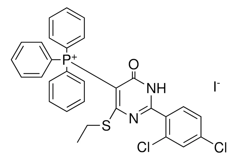 Sigma-Aldrich (2-(2,4-DICHLORO-PH)-ET-SULFANYL-6-OXO-2H-PYRIMIDIN-5-YL)-TRI-PH-PHOSPHONIUM, I,AldrichCPR