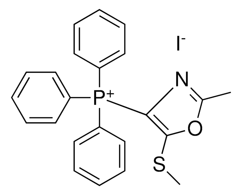 Sigma-Aldrich (2-METHYL-5-METHYLSULFANYL-OXAZOL-4-YL)-TRIPHENYL-PHOSPHONIUM, IODIDE,AldrichCPR
