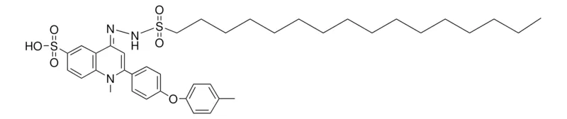 Sigma-Aldrich 1-HEXADECANESULFONIC (METHYL-SULFO-(TOLYLOXYPHENYL)QUINOLYLIDENE)HYDRAZIDE,AldrichCPR