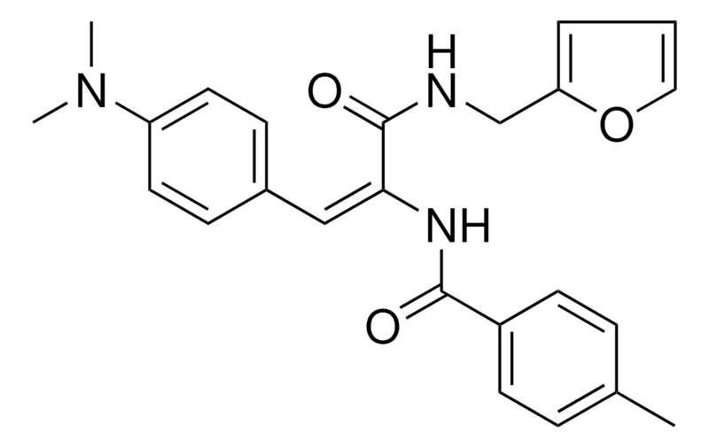 Sigma-Aldrich N-(2-(4-DIMETHYLAMINO-PH)-1-((FURAN-2-YLMETHYL)-CARBAMOYL)-VINYL)-4-ME-BENZAMIDE,AldrichCPR