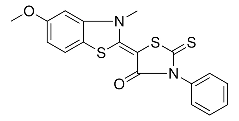 Sigma-Aldrich 5-(5-MEO-3-METHYL-3H-BENZOTHIAZOL-2-YLIDENE)-3-PHENYL-2-THIOXO-THIAZOLIDIN-4-ONE,AldrichCPR