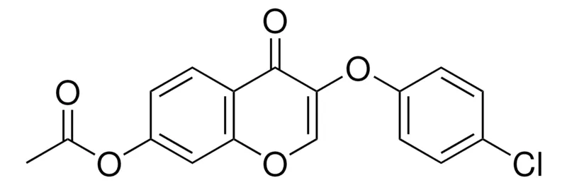 Sigma-Aldrich 3-(4-CHLOROPHENOXY)-4-OXO-4H-CHROMEN-7-YL ACETATE,AldrichCPR