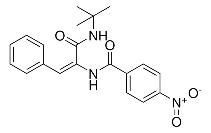 Sigma-Aldrich N-(1-TERT-BUTYLCARBAMOYL-2-PHENYL-VINYL)-4-NITRO-BENZAMIDE,AldrichCPR