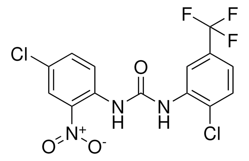 Sigma-Aldrich 1-(4-CHLORO-2-NITROPHENYL)-3-(2-CHLORO-5-(TRIFLUOROMETHYL)PHENYL)UREA,AldrichCPR