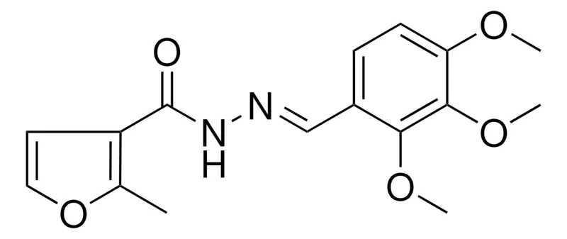 Sigma-Aldrich 2-METHYL-FURAN-3-CARBOXYLIC ACID (2,3,4-TRIMETHOXY-BENZYLIDENE)-HYDRAZIDE,AldrichCPR
