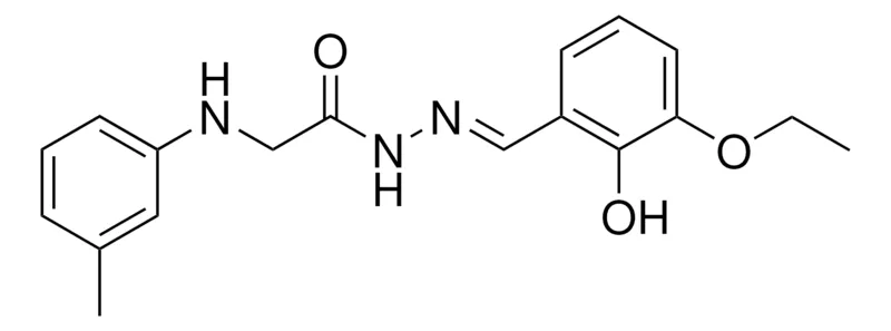 Sigma-Aldrich 2-M-TOLYLAMINO-ACETIC ACID (3-ETHOXY-2-HYDROXY-BENZYLIDENE)-HYDRAZIDE,AldrichCPR