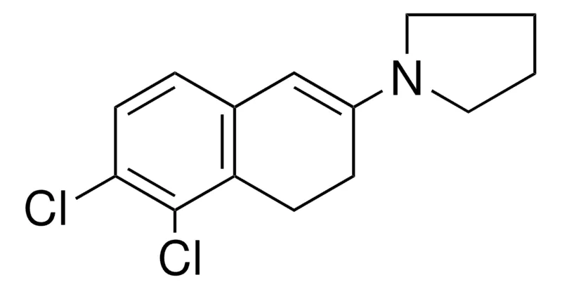 Sigma-Aldrich 1-(5,6-DICHLORO-3,4-DIHYDRO-NAPHTHALEN-2-YL)-PYRROLIDINE,AldrichCPR
