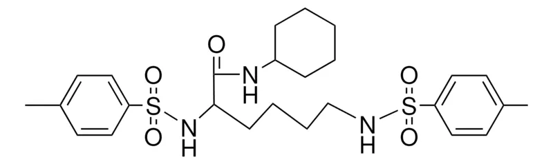 Sigma-Aldrich 2,6-BIS-(TOLUENE-4-SULFONYLAMINO)-HEXANOIC ACID CYCLOHEXYLAMIDE,AldrichCPR