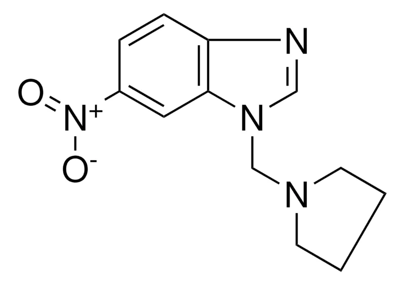 Sigma-Aldrich 6-NITRO-1-PYRROLIDIN-1-YLMETHYL-1H-BENZOIMIDAZOLE,AldrichCPR