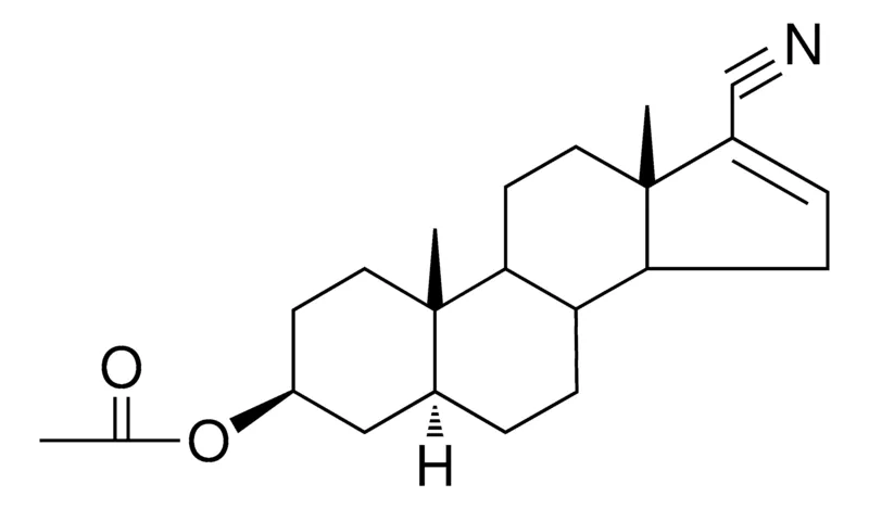 Sigma-Aldrich ACETIC ACID CYANO-DIMETHYL-TETRADECAHYDRO-1H-CYCLOPENTA(A)PHENANTHREN-3-YL ESTER,AldrichCPR