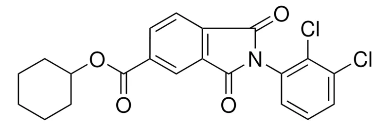 Sigma-Aldrich CYCLOHEXYL 2-(2,3-DICHLOROPHENYL)-1,3-DIOXO-5-ISOINDOLINECARBOXYLATE,AldrichCPR
