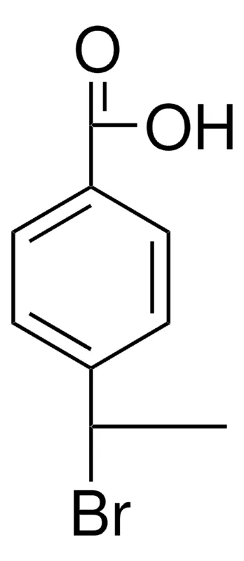 Sigma-Aldrich 4-(1-BROMOETHYL)BENZOIC ACID,AldrichCPR