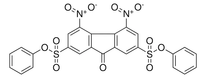 Sigma-Aldrich 4,5-DINITRO-9-OXO-9H-FLUORENE-2,7-DISULFONIC ACID DIPHENYL ESTER,AldrichCPR