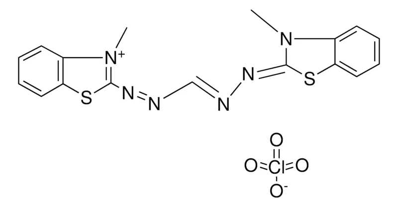 Sigma-Aldrich 3-METHYL2((3METHYL2BENZOTHIAZOLINYLIDENE)HYDRAZONOMETHYLAZO)BENZOTHIAZOLIUM CLO4,AldrichCPR