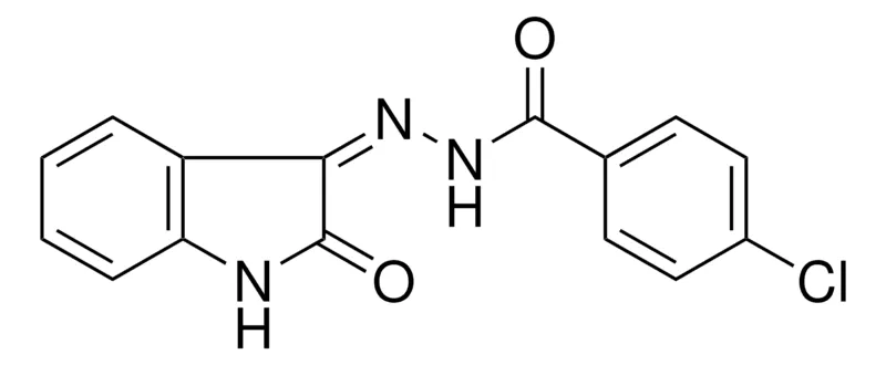 Sigma-Aldrich 4-CHLORO-BENZOIC ACID (2-OXO-1,2-DIHYDRO-INDOL-3-YLIDENE)-HYDRAZIDE,AldrichCPR