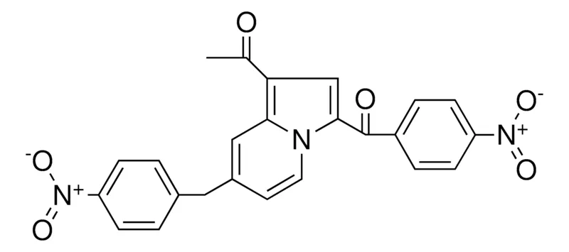 Sigma-Aldrich 1-(3-(4-NITRO-BENZOYL)-7-(4-NITRO-BENZYL)-INDOLIZIN-1-YL)-ETHANONE,AldrichCPR