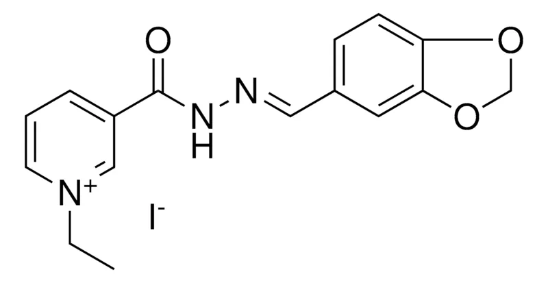Sigma-Aldrich 3-(BENZO(1,3)DIOXOL-5-YLMETHYLENE-HYDRAZINOCARBONYL)-1-ETHYL-PYRIDINIUM, IODIDE,AldrichCPR