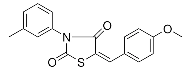 Sigma-Aldrich 5-(4-METHOXY-BENZYLIDENE)-3-M-TOLYL-THIAZOLIDINE-2,4-DIONE，AldrichCPR
