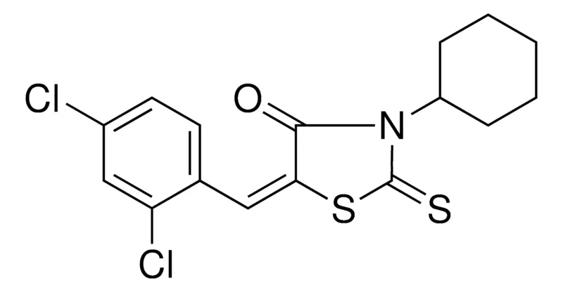Sigma-Aldrich 3-CYCLOHEXYL-5-(2,4-DICHLORO-BENZYLIDENE)-2-THIOXO-THIAZOLIDIN-4-ONE,AldrichCPR