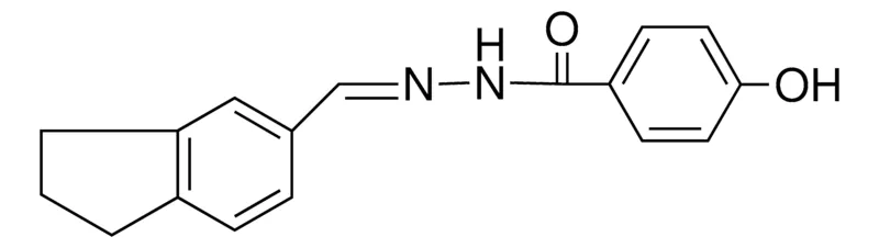 Sigma-Aldrich 4-HYDROXYBENZOIC ACID (5-INDANYLMETHYLENE)HYDRAZIDE,AldrichCPR