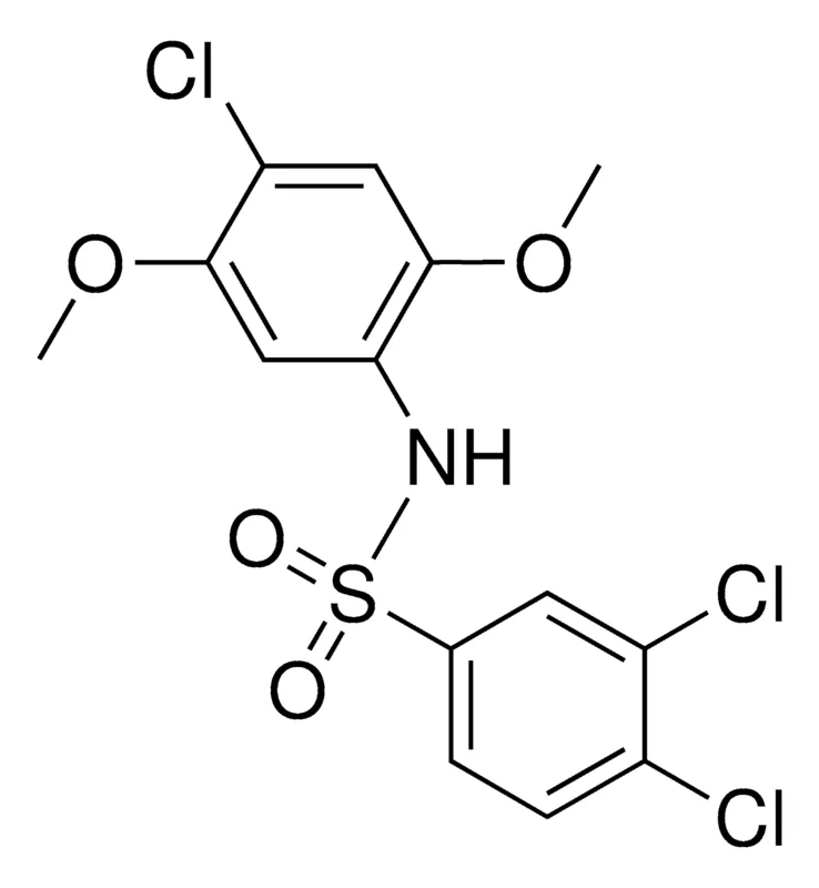 Sigma-Aldrich 2',5'-DIMETHOXY-3,4,4'-TRICHLOROBENZENESULFONANILIDE,AldrichCPR
