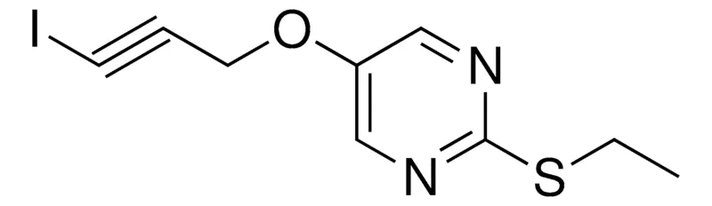 Sigma-Aldrich 2-ETHYLSULFANYL-5-(3-IODO-PROP-2-YNYLOXY)-PYRIMIDINE,AldrichCPR