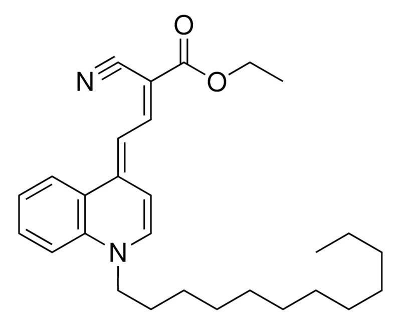 Sigma-Aldrich 2-CYANO-4-(1-DODECYL-1H-QUINOLIN-4-YLIDENE)-BUT-2-ENOIC ACID ETHYL ESTER,AldrichCPR