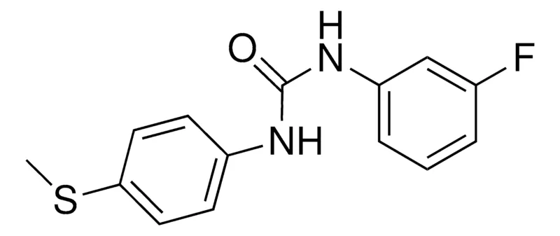 Sigma-Aldrich 1-(3-FLUOROPHENYL)-3-(4-(METHYLTHIO)PHENYL)UREA,AldrichCPR