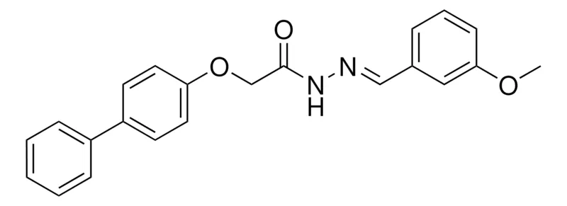 Sigma-Aldrich 2-((1,1'-BIPHENYL)-4-YLOXY)-N'-(3-METHOXYBENZYLIDENE)ACETOHYDRAZIDE，AldrichCPR