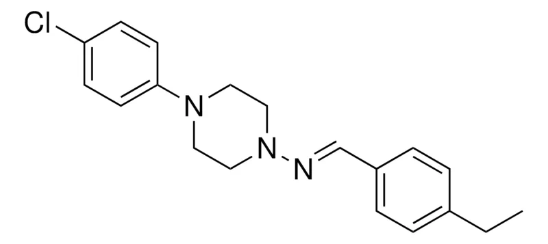 Sigma-Aldrich (4-(4-CHLORO-PHENYL)-PIPERAZIN-1-YL)-(4-ETHYL-BENZYLIDENE)-AMINE,AldrichCPR