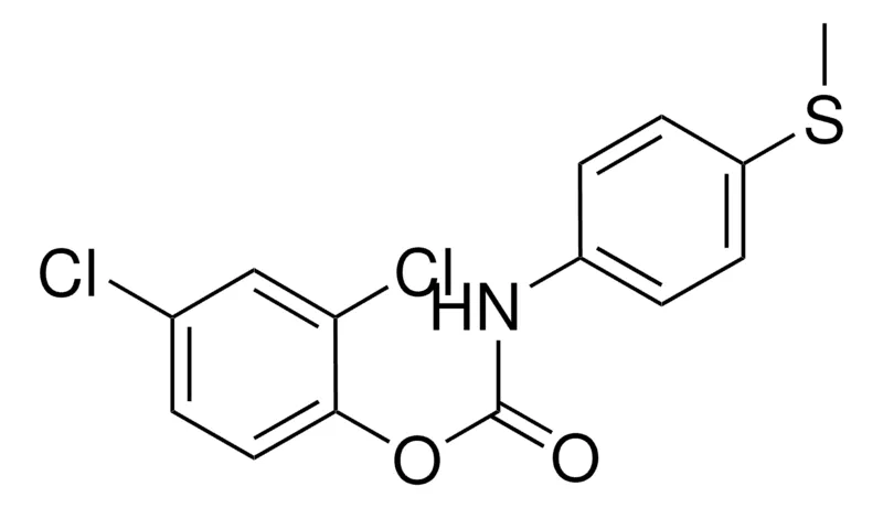 Sigma-Aldrich 2,4-DICHLOROPHENYL N-(4-(METHYLTHIO)PHENYL)CARBAMATE,AldrichCPR