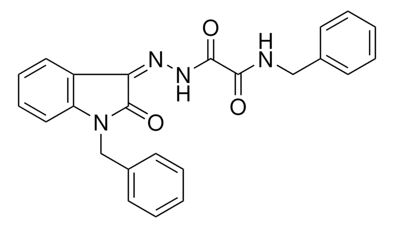 Sigma-Aldrich N-BENZYL-2-(N'-(1-BENZYL-2-OXO-1,2-2H-INDOL-3-YLIDENE)HYDRAZINO)-2-OXO-ACETAMIDE,AldrichCPR
