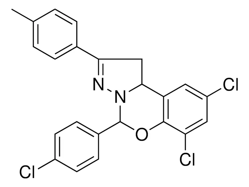 Sigma-Aldrich 6,8-DI-CL-4-(4-CL-PH)2-P-TOLYL-1,9B-2H-5-OXA-3,3A-DIAZA-CYCLOPENTA(A)NAPHTHALENE,AldrichCPR