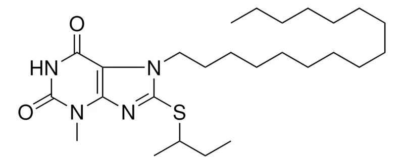 Sigma-Aldrich 8-SEC-BUTYLSULFANYL-7-HEXADECYL-3-METHYL-3,7-DIHYDRO-PURINE-2,6-DIONE，AldrichCPR