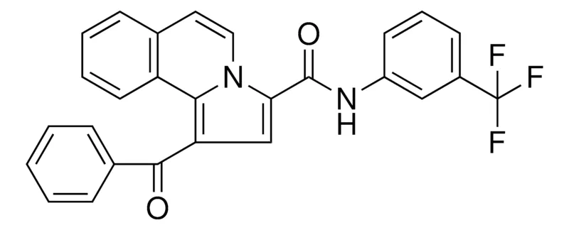 Sigma-Aldrich 1-BENZOYL-N-(3-(TRIFLUOROMETHYL)PHENYL)PYRROLO(2,1-A)ISOQUINOLINE-3-CARBOXAMIDE,AldrichCPR