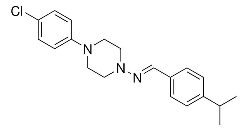 Sigma-Aldrich (4-(4-CHLORO-PHENYL)-PIPERAZIN-1-YL)-(4-ISOPROPYL-BENZYLIDENE)-AMINE,AldrichCPR