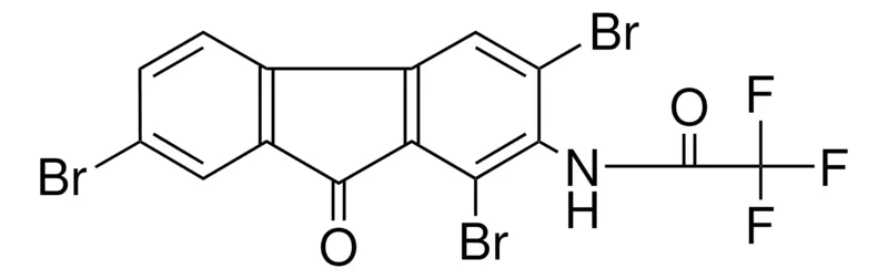 Sigma-Aldrich 1,3,7-TRIBROMO-2-(2,2,2-TRIFLUOROACETAMIDO)-9-FLUORENONE,AldrichCPR