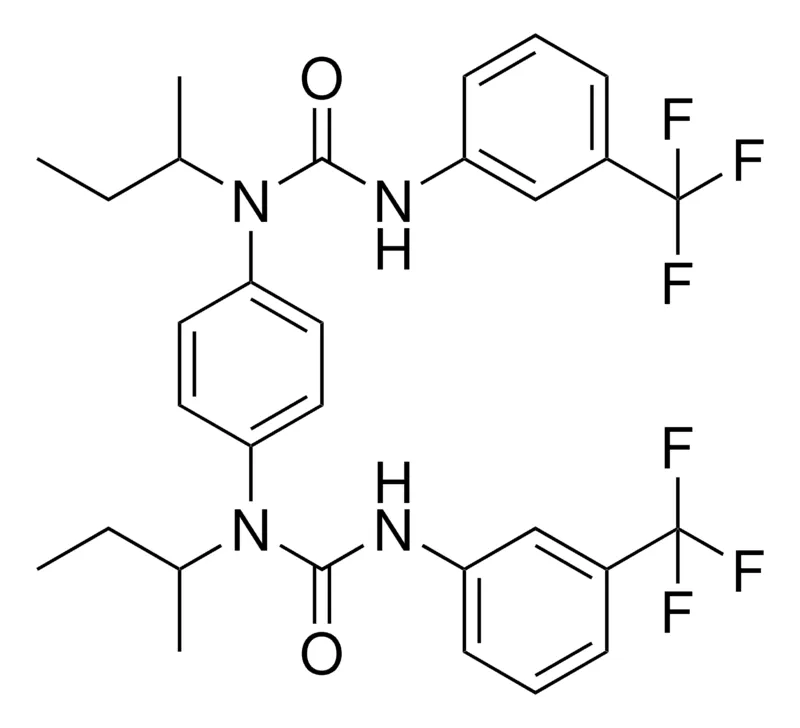 Sigma-Aldrich N,N'-DI-SEC-BUTYL-N,N'-DI((3-TRIFLUOROMETHYL-PH)-CARBAMOYL)-1,4-PHENYLENEDIAMINE,AldrichCPR