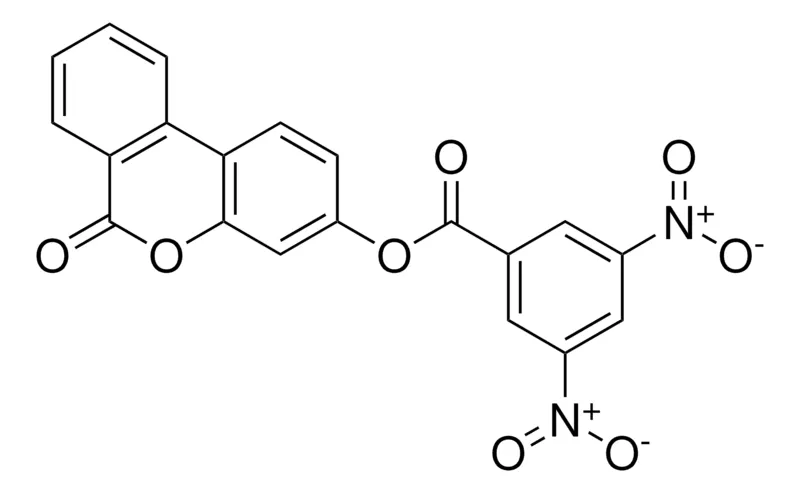 Sigma-Aldrich 3,5-DINITRO-BENZOIC ACID 6-OXO-6H-BENZO(C)CHROMEN-3-YL ESTER,AldrichCPR