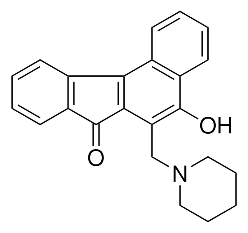 Sigma-Aldrich 5-HYDROXY-6-(1-PIPERIDINYLMETHYL)-7H-BENZO(C)FLUOREN-7-ONE,AldrichCPR