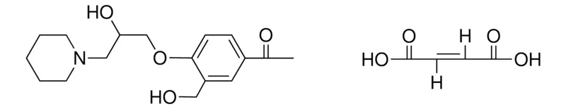 Sigma-Aldrich 1-(3-HO-ME-4-(2-HO-3-PIPERIDIN-1-YL-PROPOXY)-PH)-ETHANONE, BUT-2-ENEDIOIC ACID,AldrichCPR