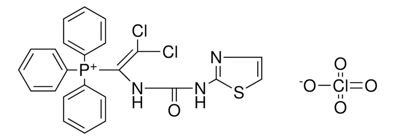 Sigma-Aldrich (DICHLORO-1-(3-THIAZOL-2-YL-UREIDO)-VINYL)-TRIPHENYL-PHOSPHONIUM, PERCHLORATE，AldrichCPR