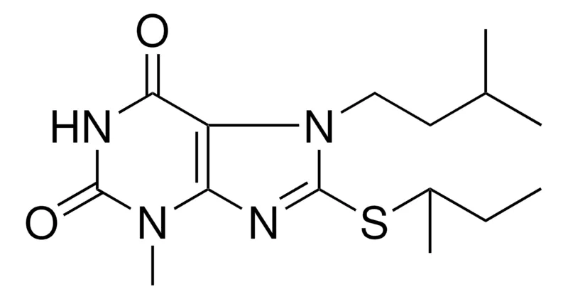 Sigma-Aldrich 8-SEC-BUTYLSULFANYL-3-METHYL-7-(3-METHYL-BUTYL)-3,7-DIHYDRO-PURINE-2,6-DIONE，AldrichCPR