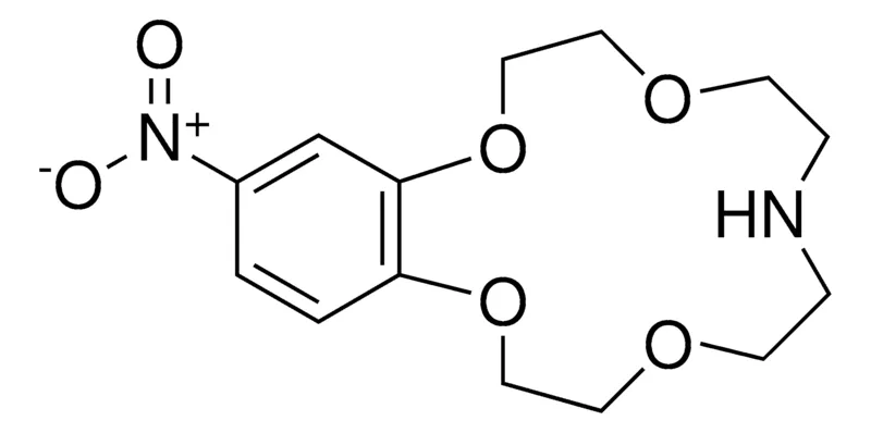 Sigma-Aldrich 2-NITRO-OCTAHYDRO-9H-5,8,14,17-TETRAOXA-11-AZA-BENZOCYCLOPENTADECENE,AldrichCPR