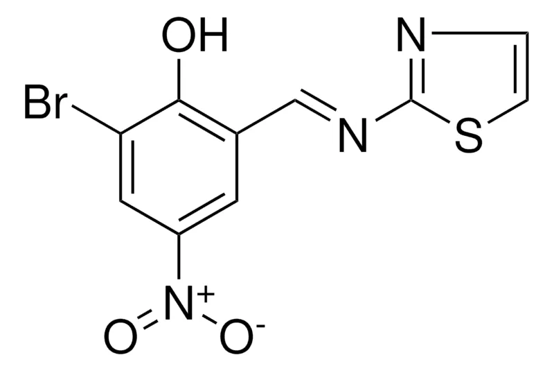 Sigma-Aldrich 2-BROMO-4-NITRO-6-(THIAZOL-2-YLIMINOMETHYL)-PHENOL,AldrichCPR