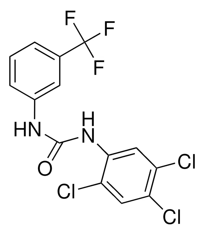 Sigma-Aldrich 1-(2,4,5-TRICHLOROPHENYL)-3-(3-(TRIFLUOROMETHYL)PHENYL)UREA,AldrichCPR